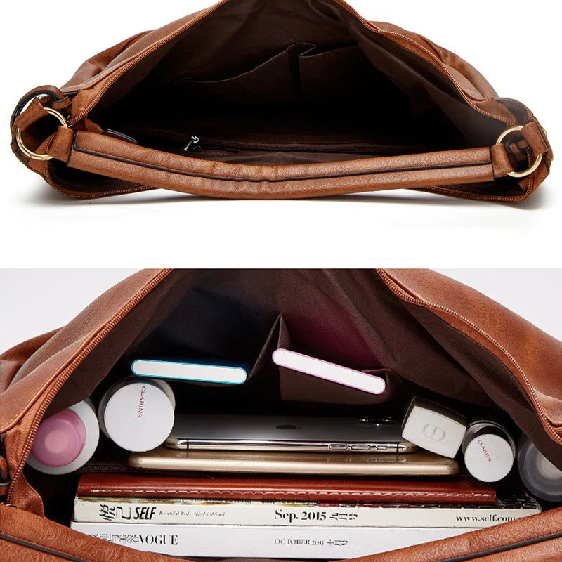 Women’s Vegan Leather Shoulder Bag – Daphine