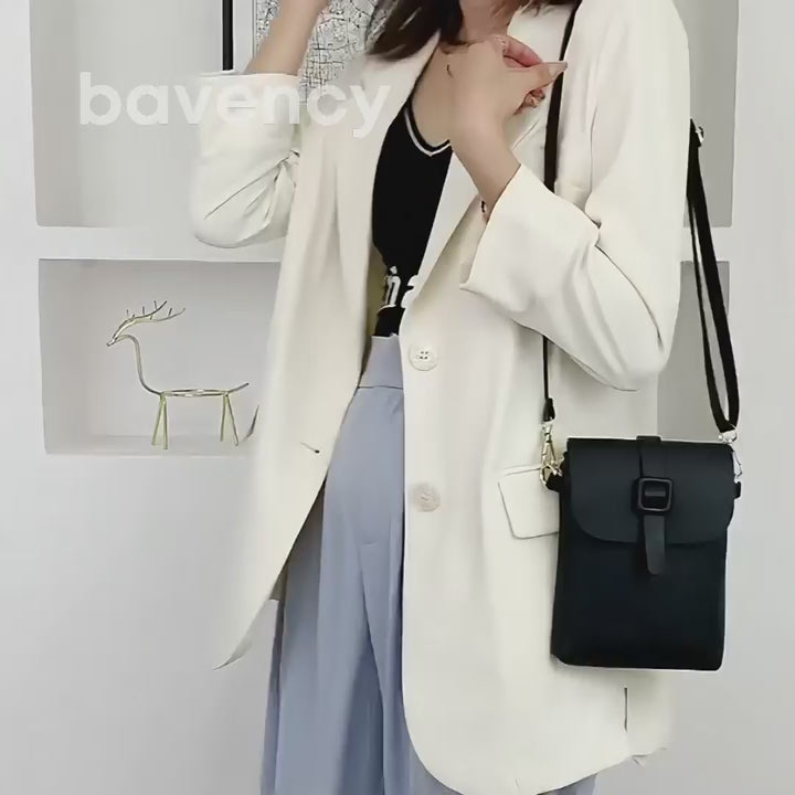 Women's Vegan Leather Crossbody Bag – Eduarda